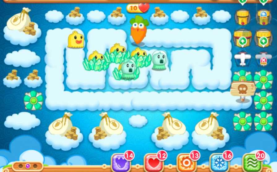 保卫萝卜2的第61关怎么过 保卫萝卜2的第61关怎么过