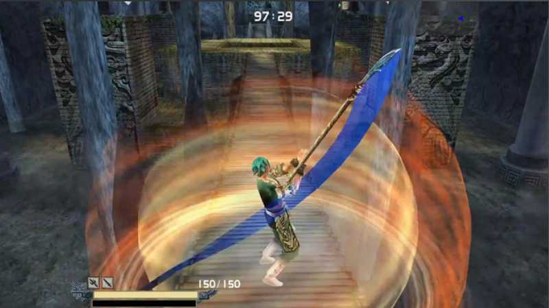 流星蝴蝶剑中怎样用长枪