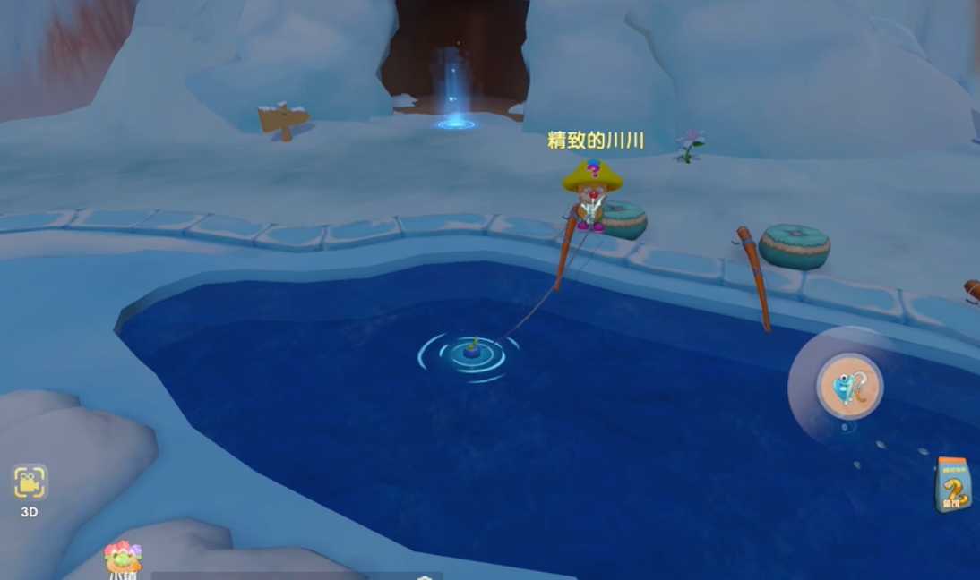 摩尔庄园冰川怎么钓雪鱼 摩尔庄园冰川怎么钓雪鱼