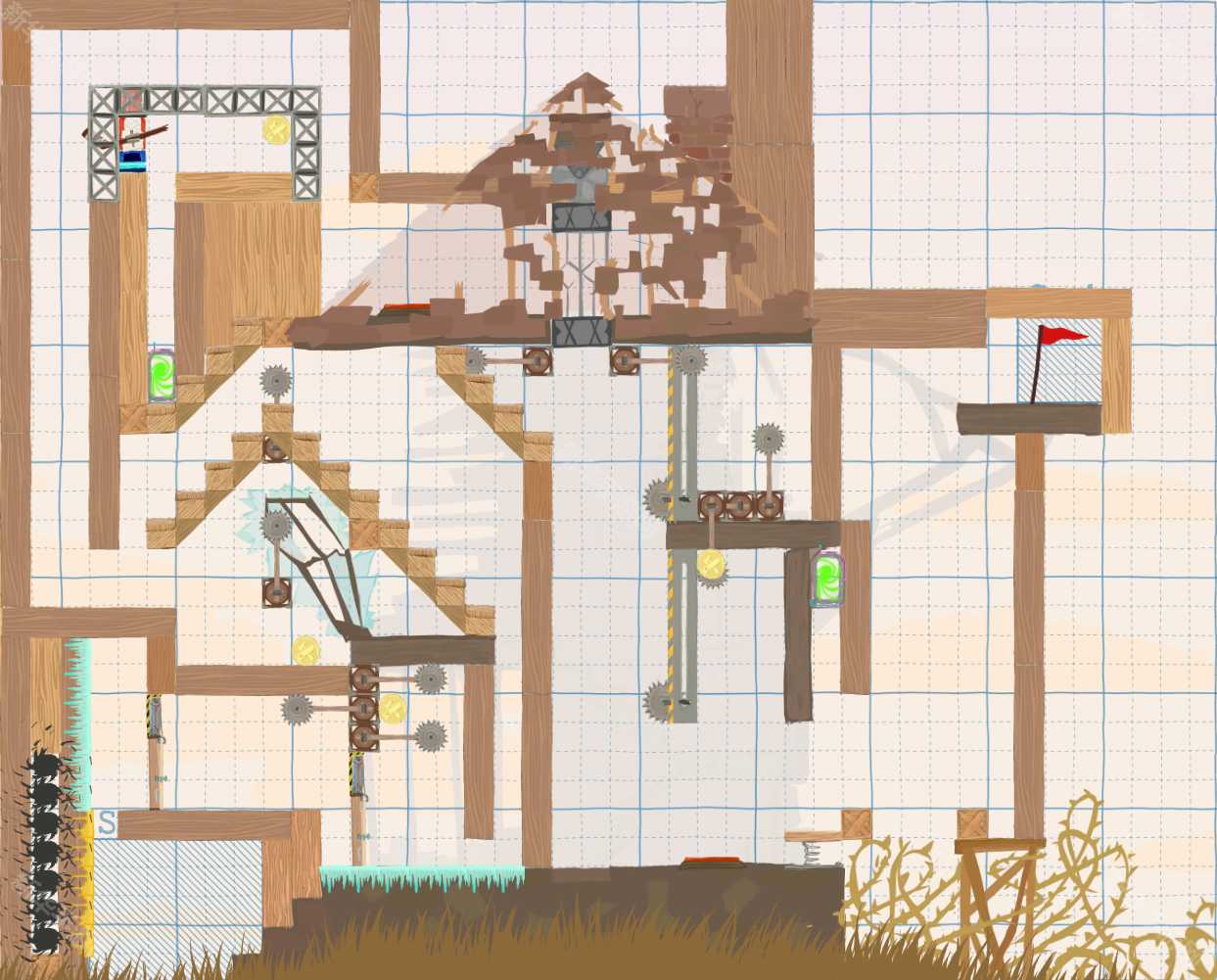 《超级鸡马手机版》自定义地图代码分享