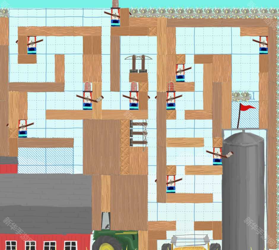 《超级鸡马手机版》自定义地图代码分享