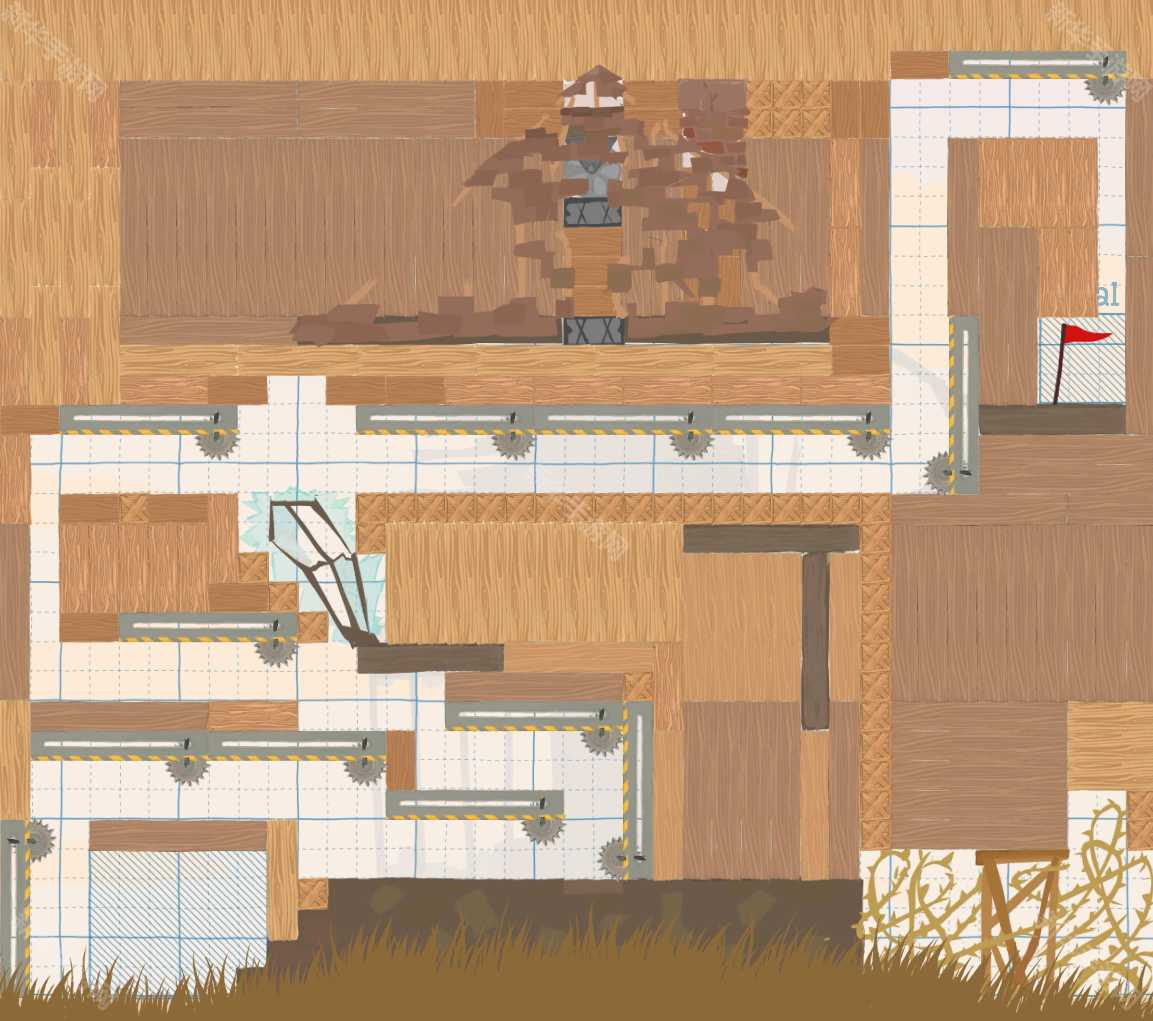 《超级鸡马手机版》自定义地图代码分享