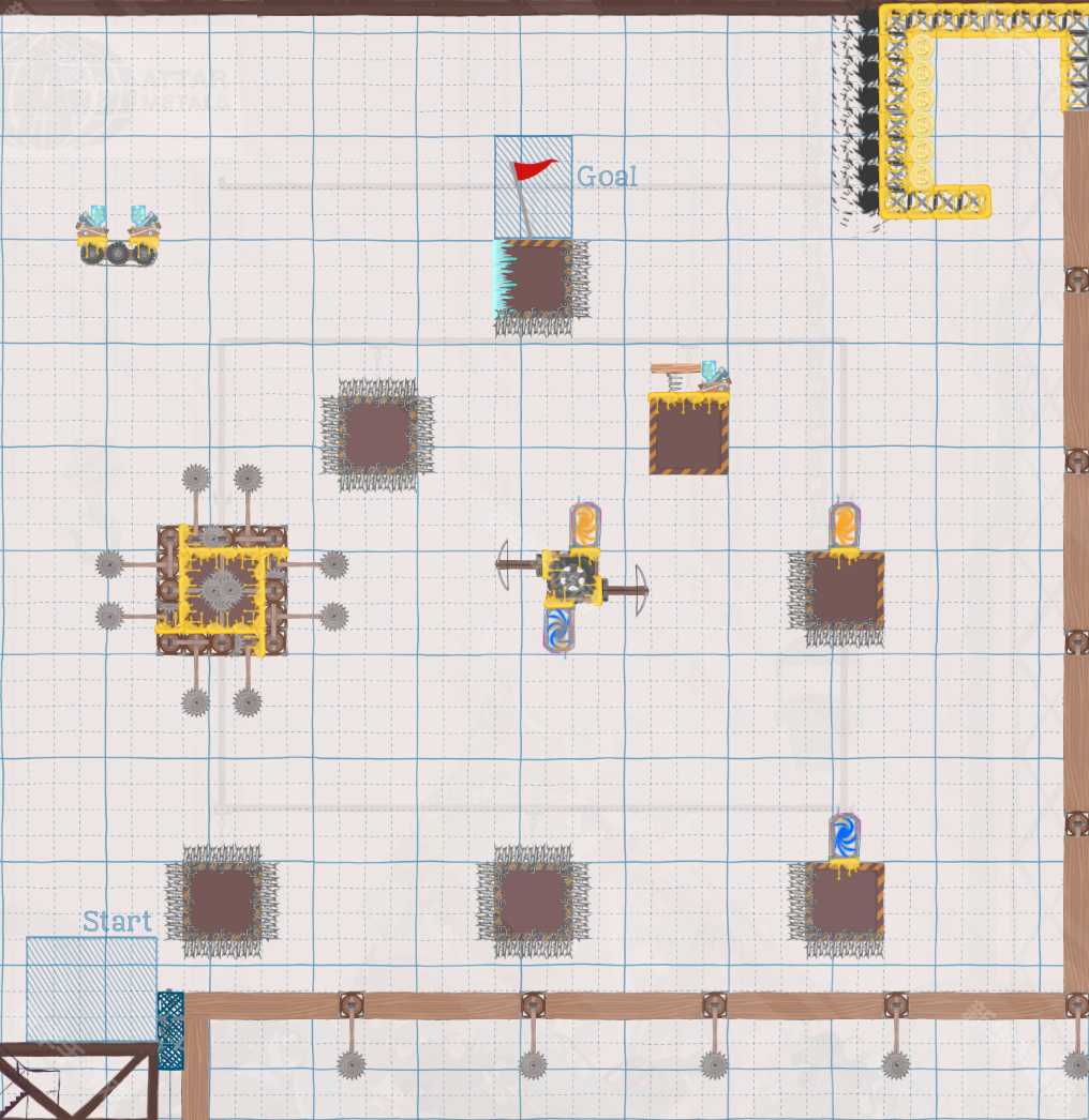 《超级鸡马手机版》自定义地图代码分享