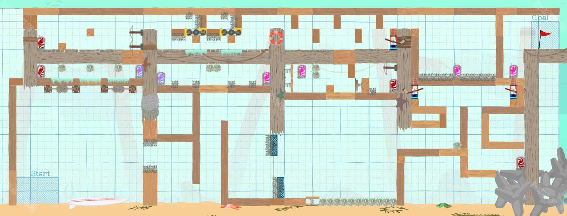 《超级鸡马手机版》自定义地图代码分享