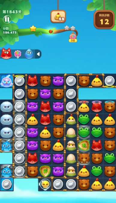 开心消消乐1843关怎么过