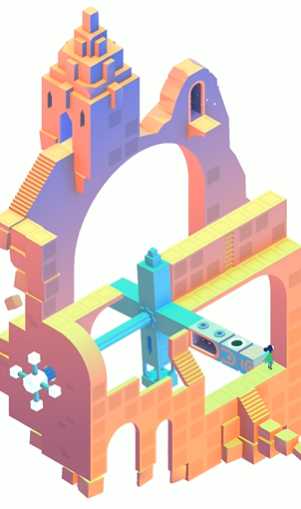 纪念碑谷2植物园怎么过