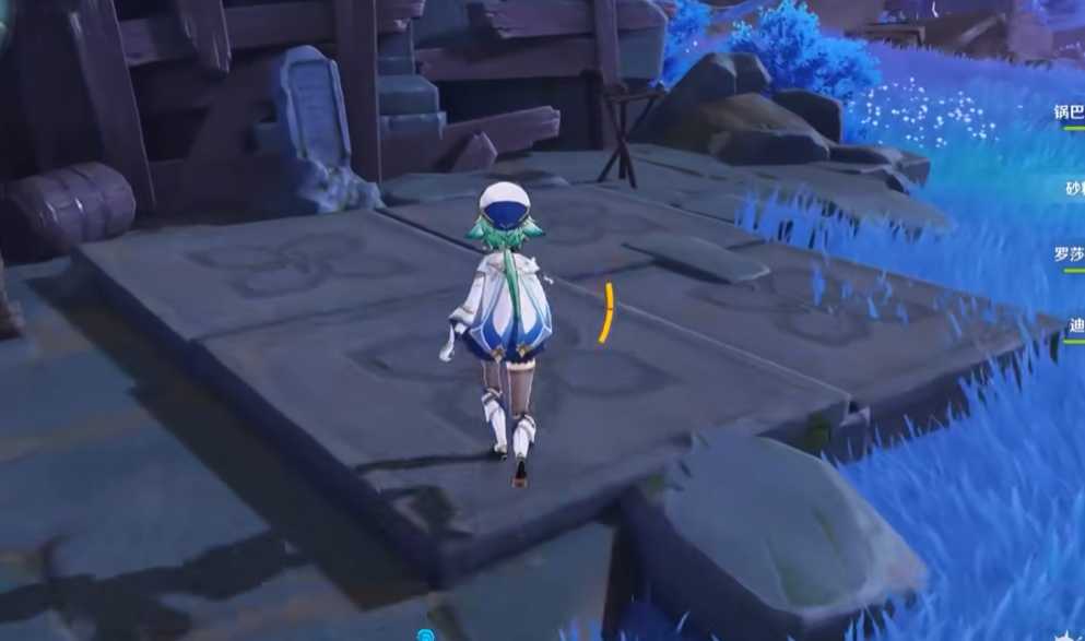 原神清濑岛石板怎么踩 原神清濑岛石板怎么踩