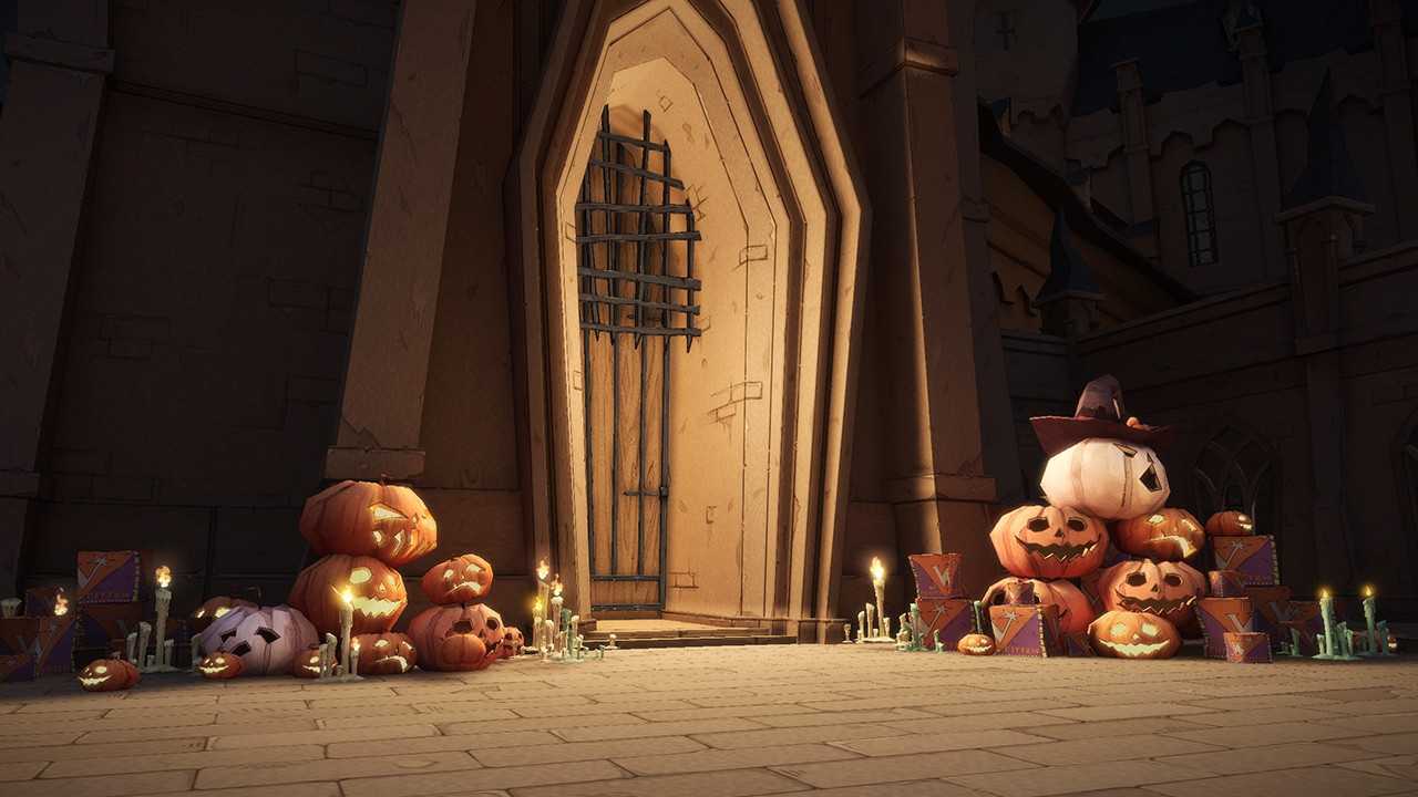 「万圣城堡装饰」布置中！