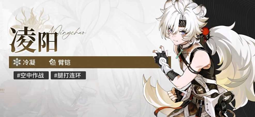 鸣潮绫阳适合什么武器 鸣潮绫阳适合什么武器