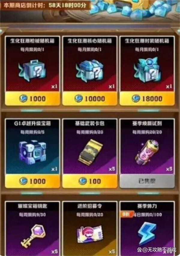 向僵尸开炮G1赛季商店物品兑换优先级推荐