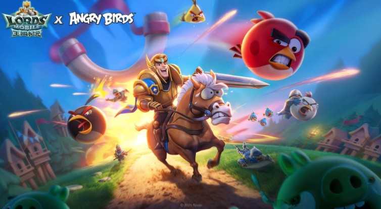 《王国纪元》x《愤怒的小鸟》限时联动开启 限定城堡外观、军团外观、头像等登场