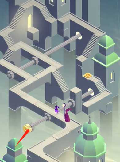 纪念碑谷3第5关怎么过