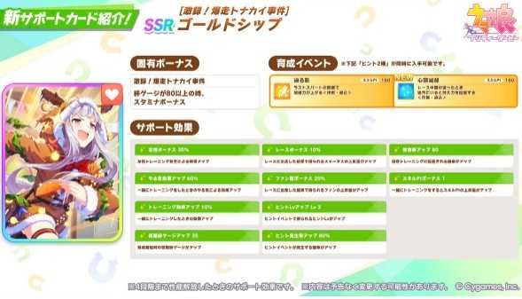 《赛马娘 Pretty Derby》推出新中山庆典、梦之旅圣诞衣装以及故事活动