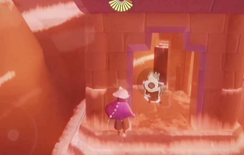 光遇神庙天上那个先祖怎么找到