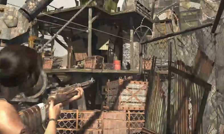 古墓丽影9贫民窟枪战怎么过