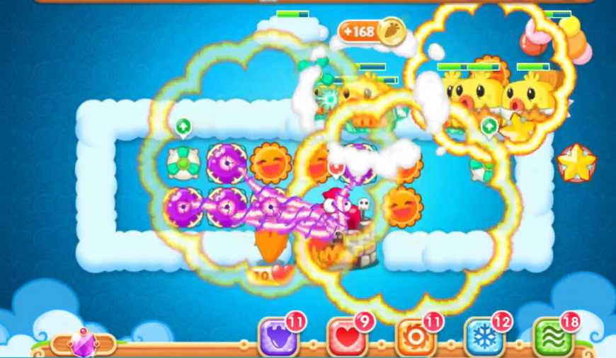 保卫萝卜2攻略55关怎么过