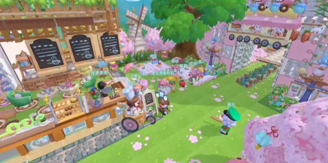 摩尔庄园怎么住进小镇