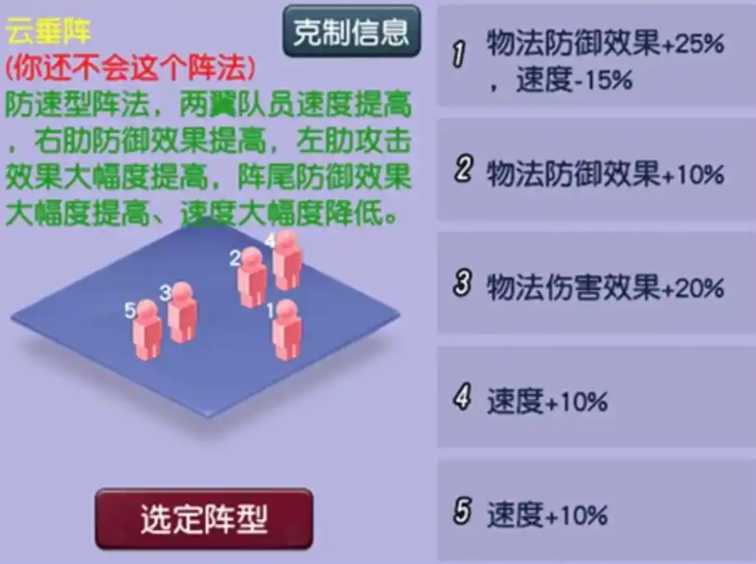 梦幻西游天宫带什么阵法 梦幻西游天宫带什么阵法