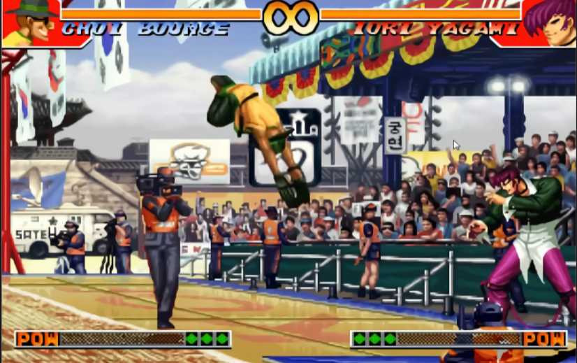 拳皇97猴子怎么一直飞