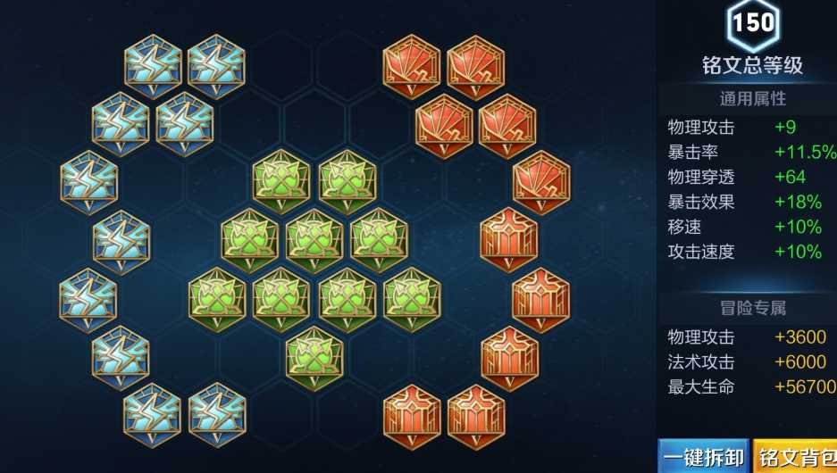 王者荣耀一万暴击铠出装铭文是什么 王者荣耀一万暴击铠出装铭文是什么