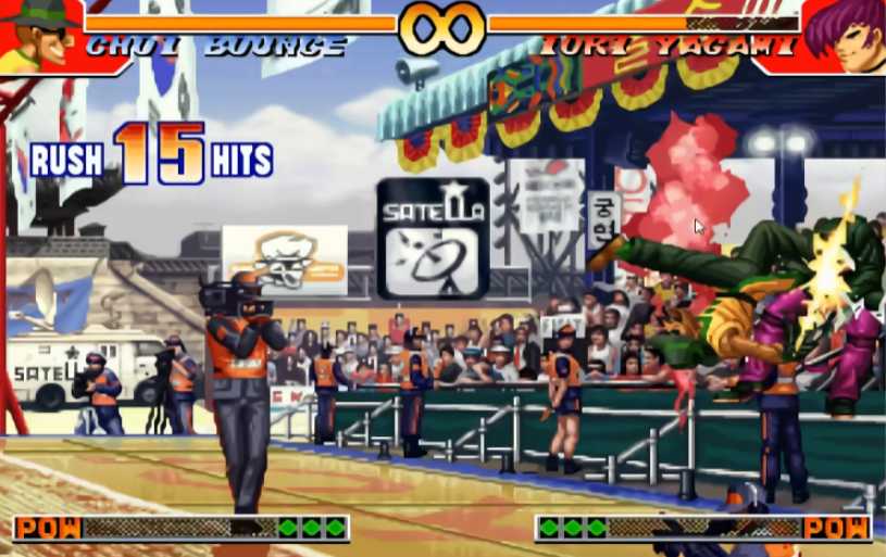 拳皇97猴子怎么一直飞