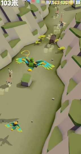 疯狂动物园老鹰怎么飞100米 疯狂动物园老鹰怎么飞100米