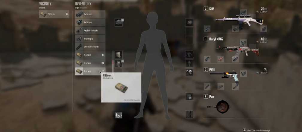 绝地求生怎么快速捡东西装备 绝地求生怎么快速捡东西装备