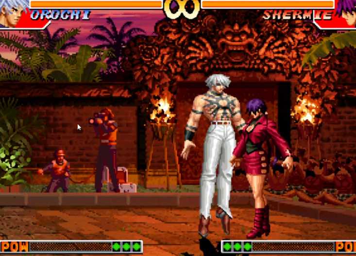 拳皇97大蛇怎么放阳光