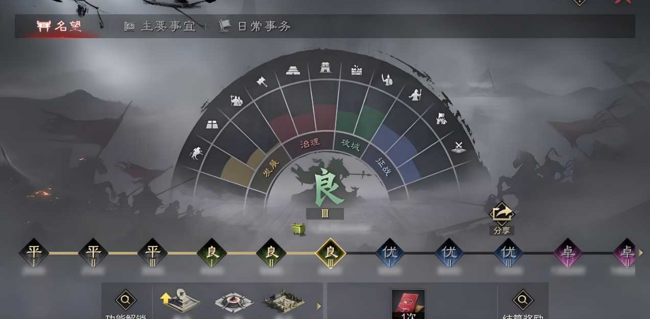 率土之滨名望提升有什么用 率土之滨名望提升有什么用