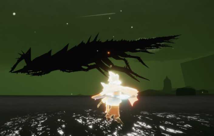 光遇里怎么才能躲掉冥龙