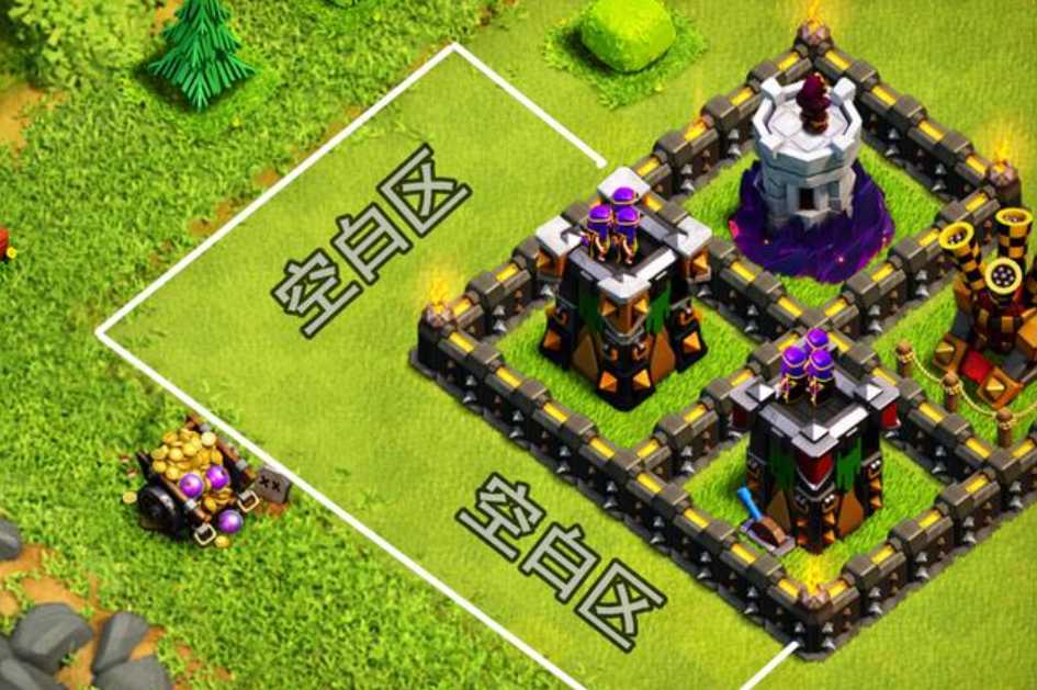 部落冲突哪里建城墙