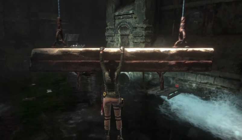 古墓丽影涨水那关怎么过