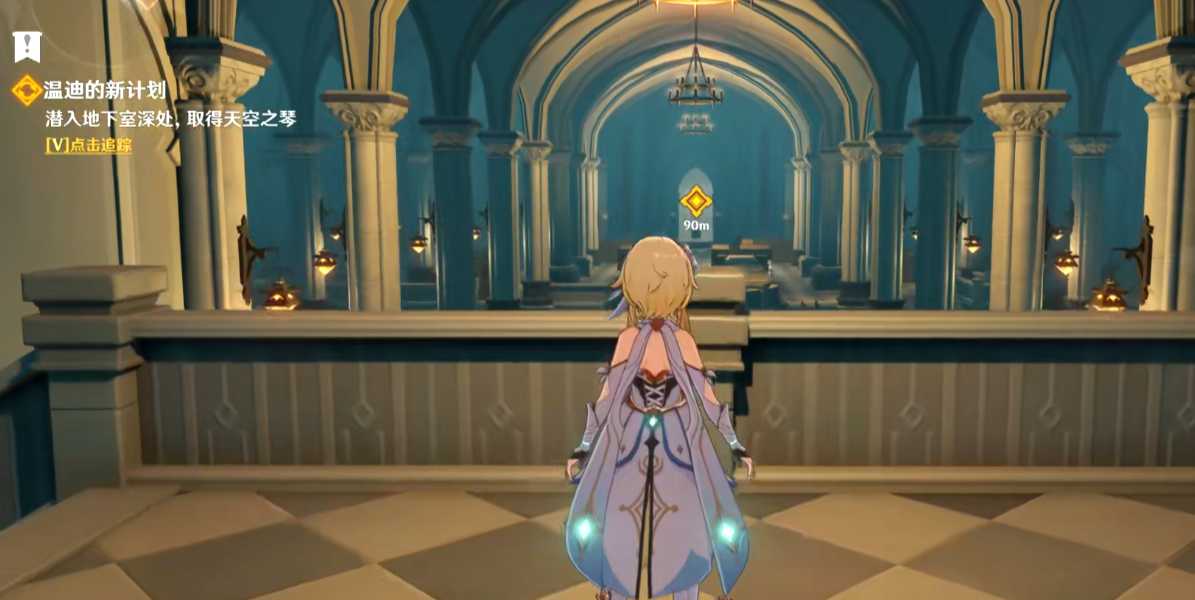 原神帮温迪偷天空之琴怎么过 原神帮温迪偷天空之琴怎么过