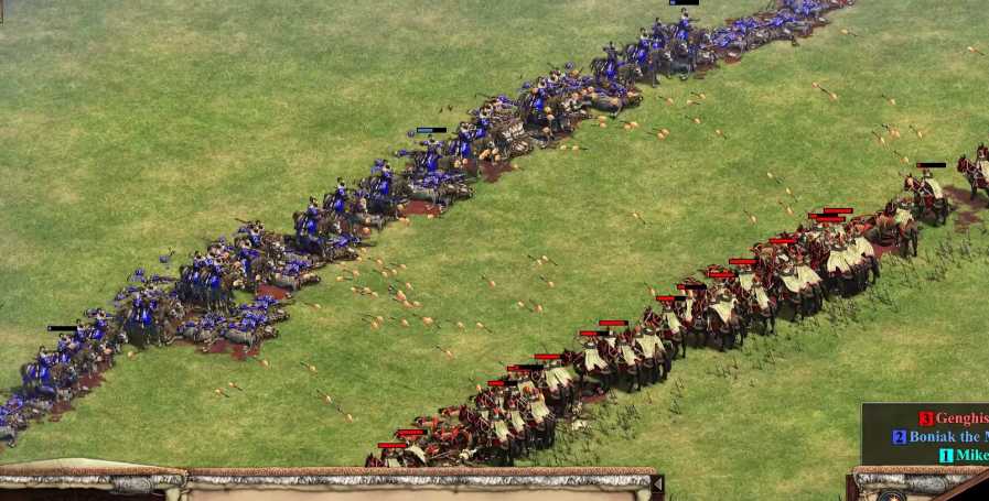 帝国时代2怎么打蒙古