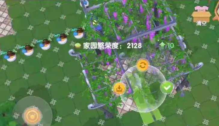 摩尔庄园紫藤花架上怎么放椅子 摩尔庄园紫藤花架上怎么放椅子