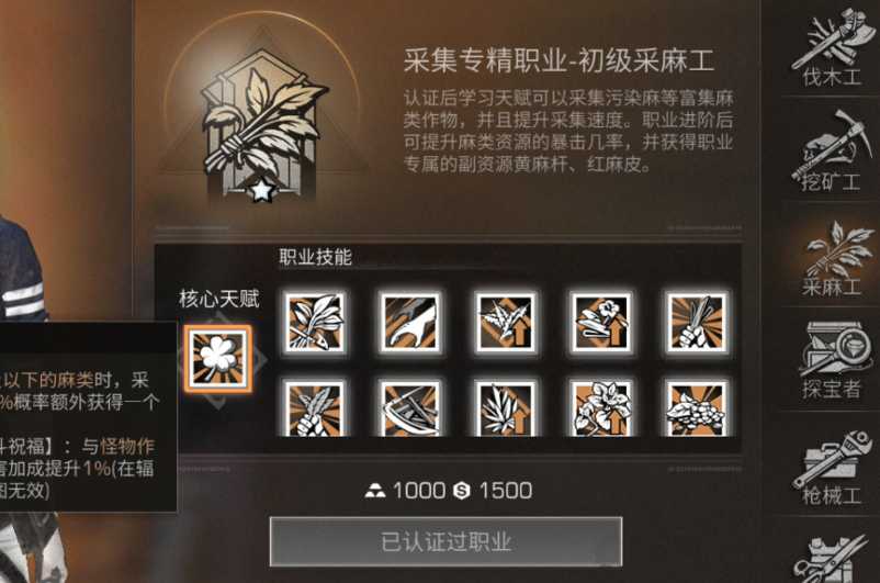 明日之后平民什么职业最赚金条