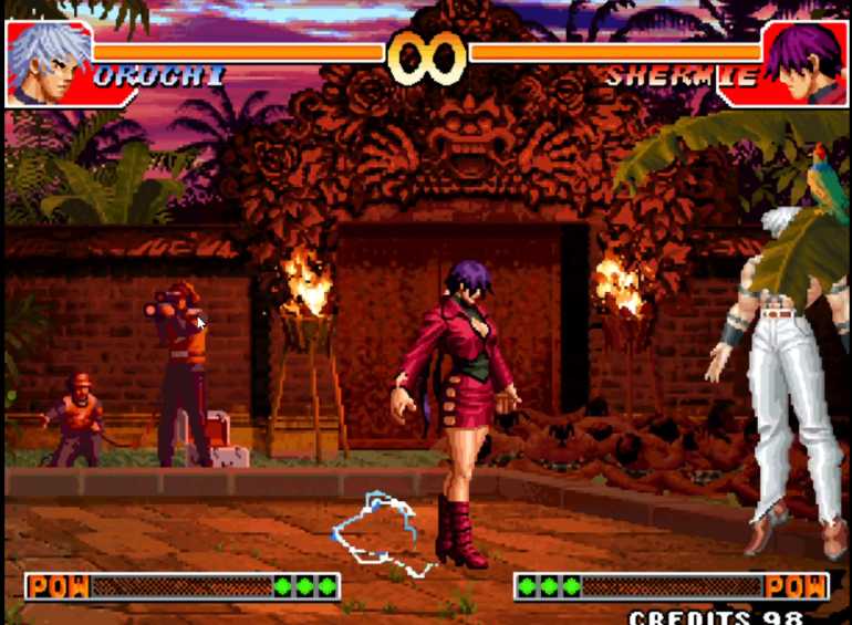 拳皇97怎么练基本功的