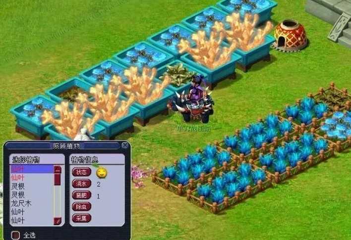 梦幻西游花盆里的植物如何取出