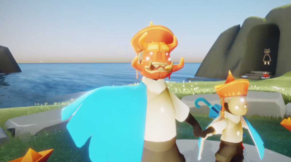 光遇螃蟹面具旅行先祖任务怎么做 光遇螃蟹面具旅行先祖任务怎么做