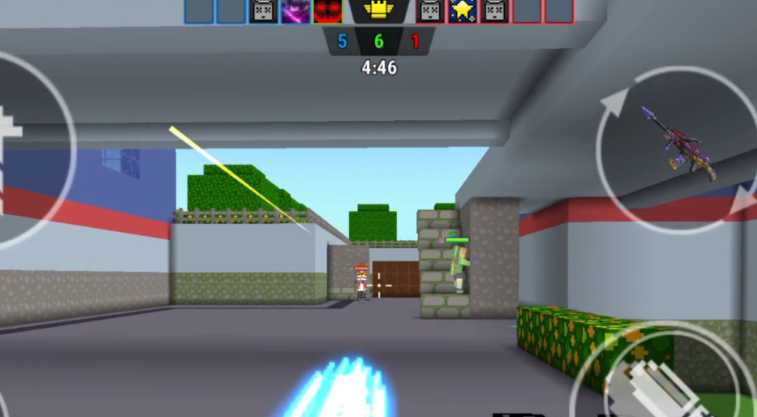 像素射击如何爬梯子