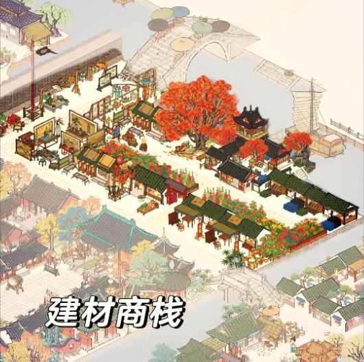 江南百景图桃花园怎么进