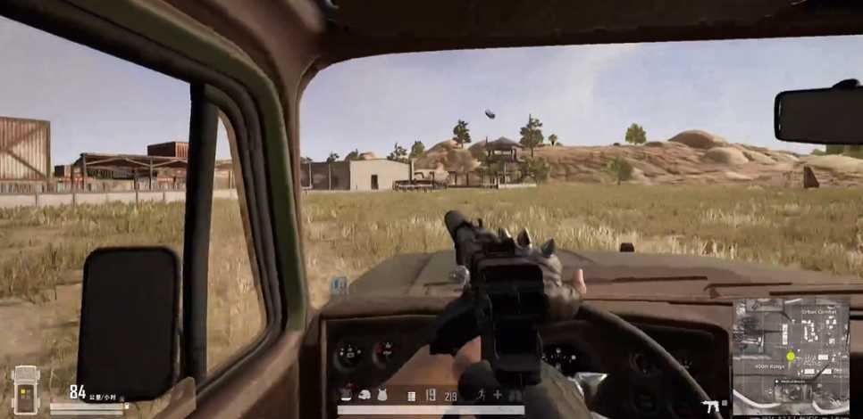 绝地求生车上怎么打人