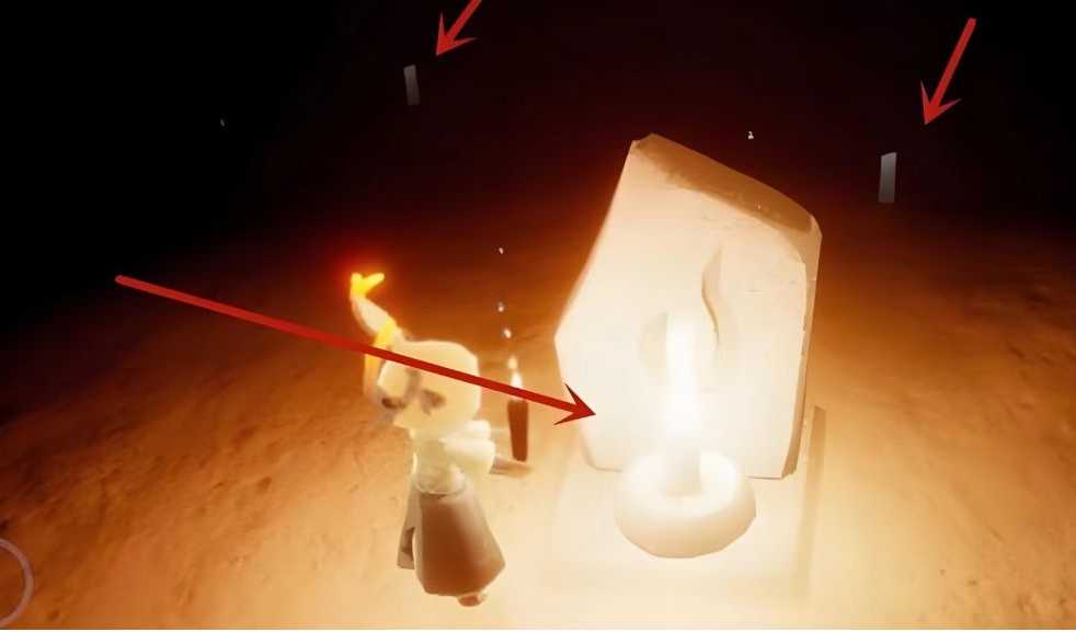 光遇火试炼三楼怎么飞上去