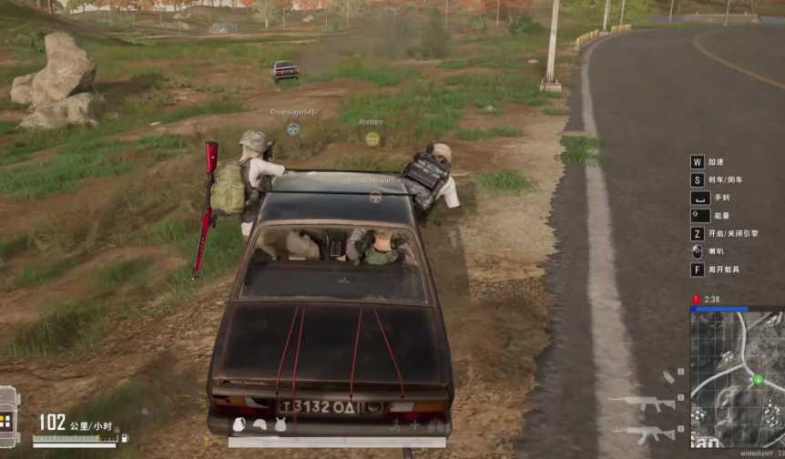 绝地求生怎么在车上探头 绝地求生怎么在车上探头