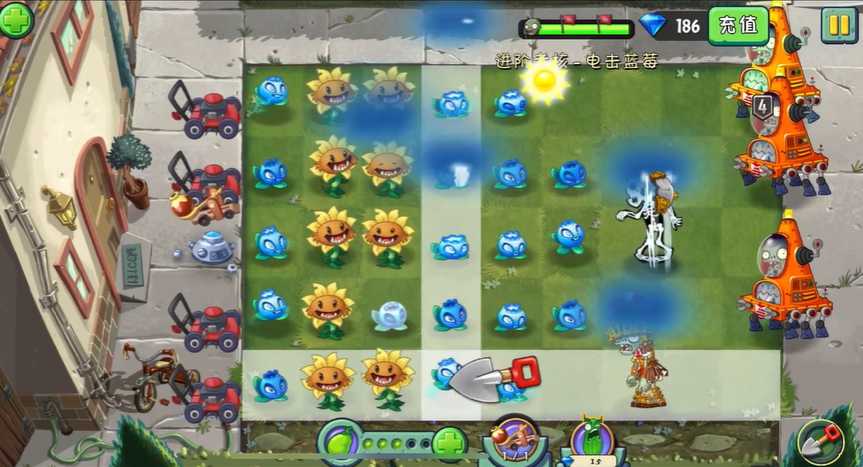 植物大战僵尸2蓝莓进阶考核怎么过