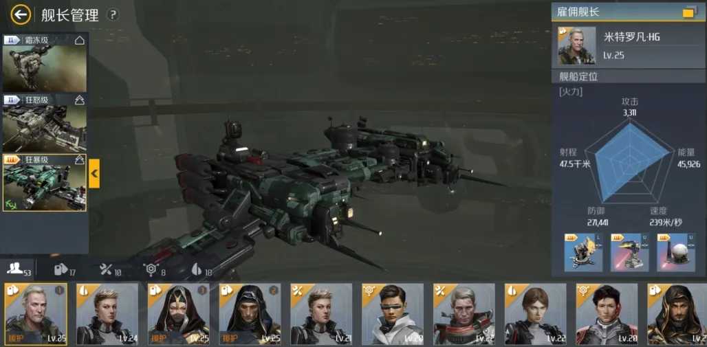 第二银河传奇舰长有哪些 第二银河传奇舰长有哪些