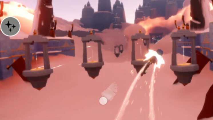 光遇霞谷怎么快速跑完赛道