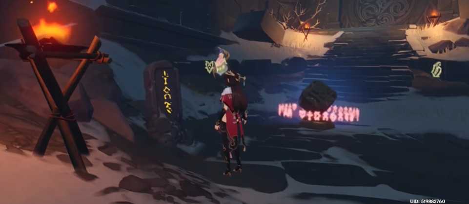 原神雪山圆石门怎么开 原神雪山圆石门怎么开