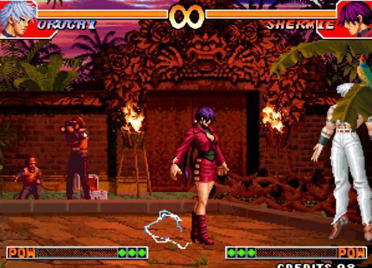 拳皇97的技能是怎么使用的