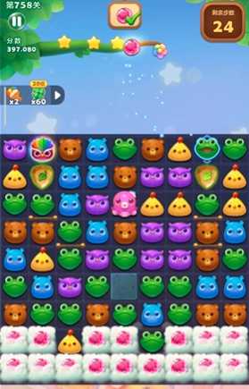 开心消消乐758关怎么过 开心消消乐758关怎么过
